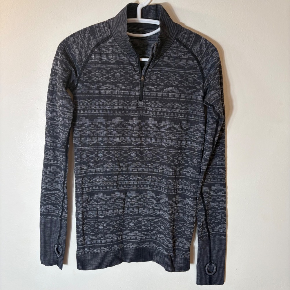 Lululemon Rest Less 1/4 Zip Pullover Size 4